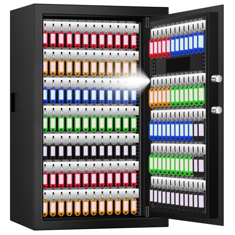 RETLLAS 1.3 Cu.ft. Fireproof Safe: Secure Drop Box, Key & Digital Keypad Lock, Wall Mountable for Home Security & Key Organization - Image 3